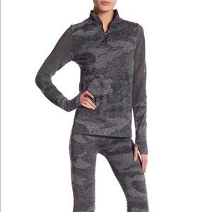 NWT - C&C California Performance ½ Zip Pullover in Camo